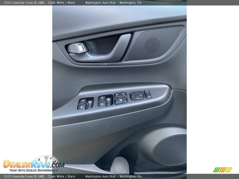 2020 Hyundai Kona SE AWD Chalk White / Black Photo #12