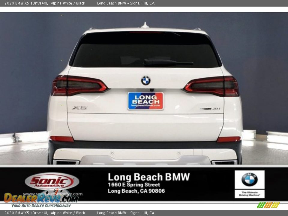 2020 BMW X5 sDrive40i Alpine White / Black Photo #3