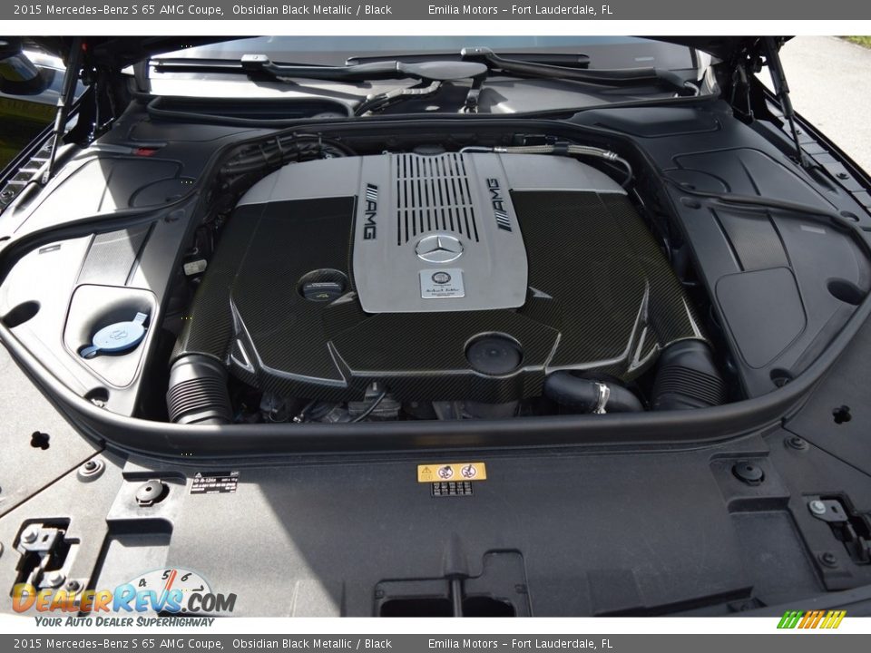 2015 Mercedes-Benz S 65 AMG Coupe 6.0 Liter AMG biturbo SOHC 36-Valve V12 Engine Photo #27