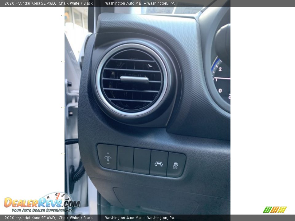 2020 Hyundai Kona SE AWD Chalk White / Black Photo #13