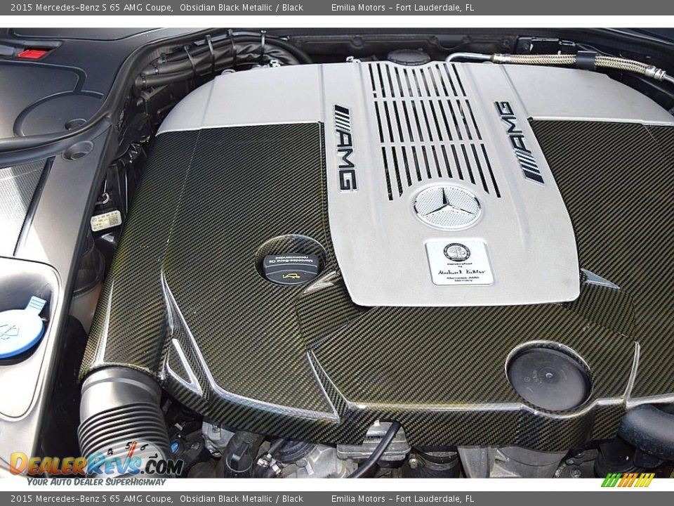 2015 Mercedes-Benz S 65 AMG Coupe 6.0 Liter AMG biturbo SOHC 36-Valve V12 Engine Photo #28