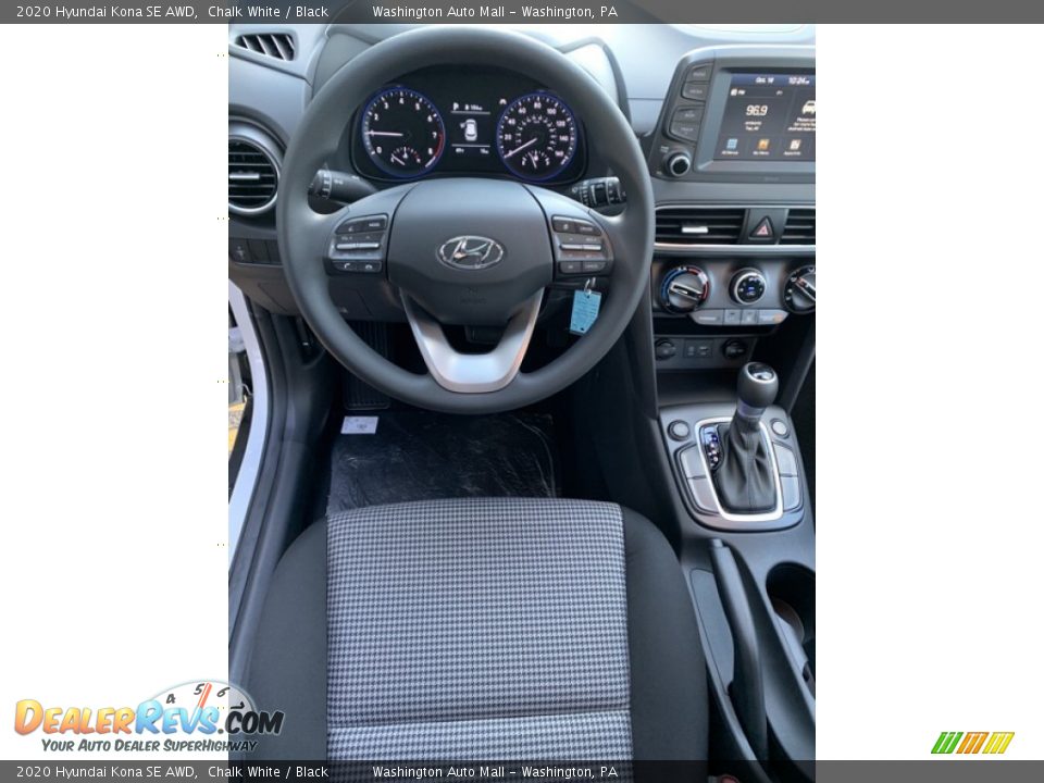 2020 Hyundai Kona SE AWD Chalk White / Black Photo #14