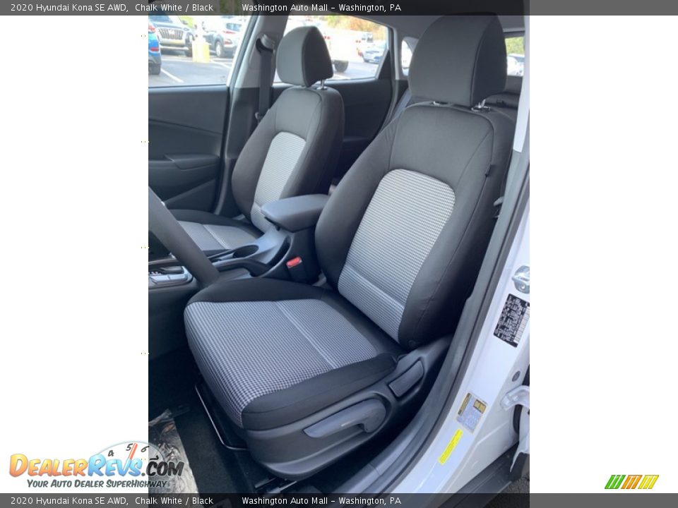 2020 Hyundai Kona SE AWD Chalk White / Black Photo #15