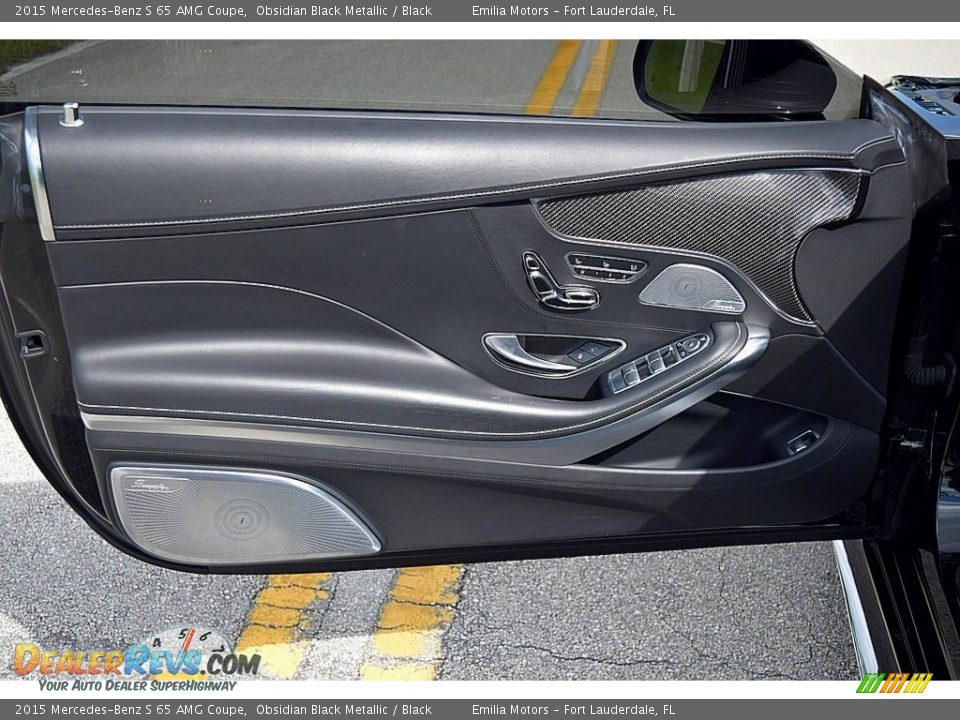 Door Panel of 2015 Mercedes-Benz S 65 AMG Coupe Photo #33