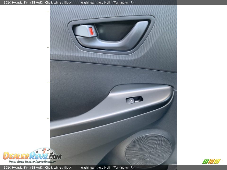2020 Hyundai Kona SE AWD Chalk White / Black Photo #18