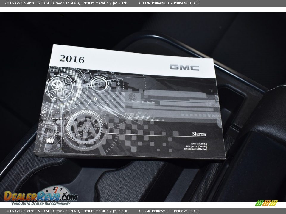 2016 GMC Sierra 1500 SLE Crew Cab 4WD Iridium Metallic / Jet Black Photo #14