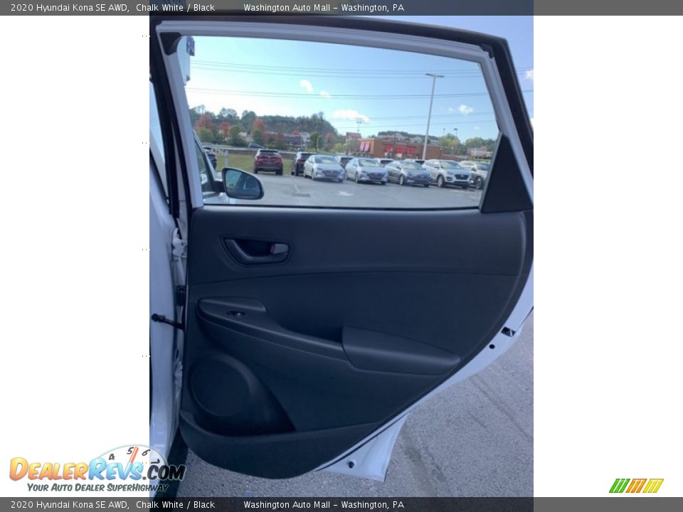 2020 Hyundai Kona SE AWD Chalk White / Black Photo #24