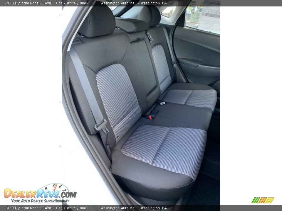 2020 Hyundai Kona SE AWD Chalk White / Black Photo #25