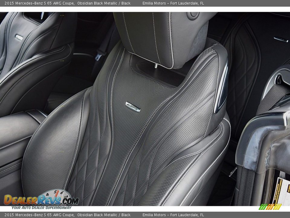 Front Seat of 2015 Mercedes-Benz S 65 AMG Coupe Photo #43