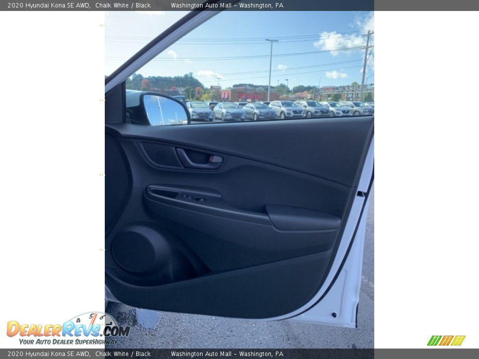 2020 Hyundai Kona SE AWD Chalk White / Black Photo #27