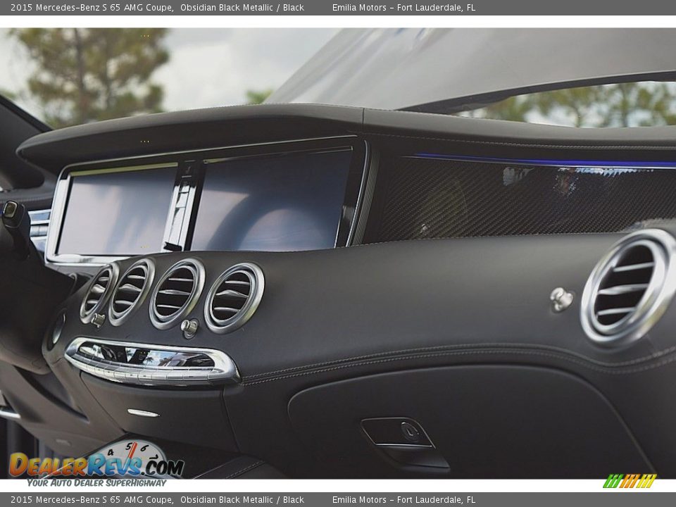 Dashboard of 2015 Mercedes-Benz S 65 AMG Coupe Photo #49