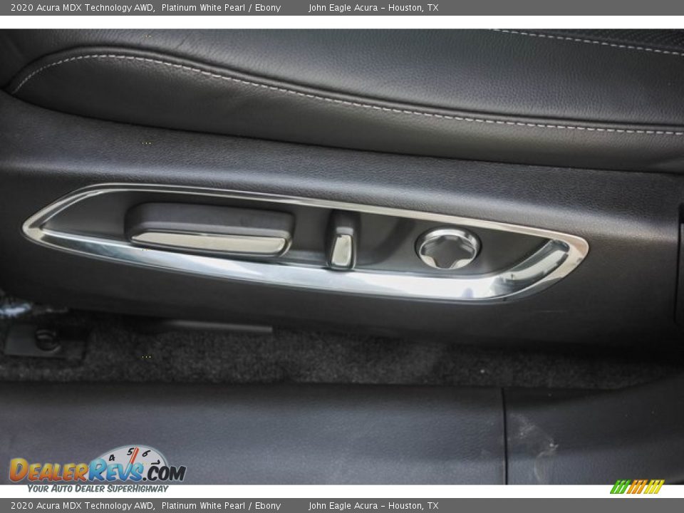 2020 Acura MDX Technology AWD Platinum White Pearl / Ebony Photo #15