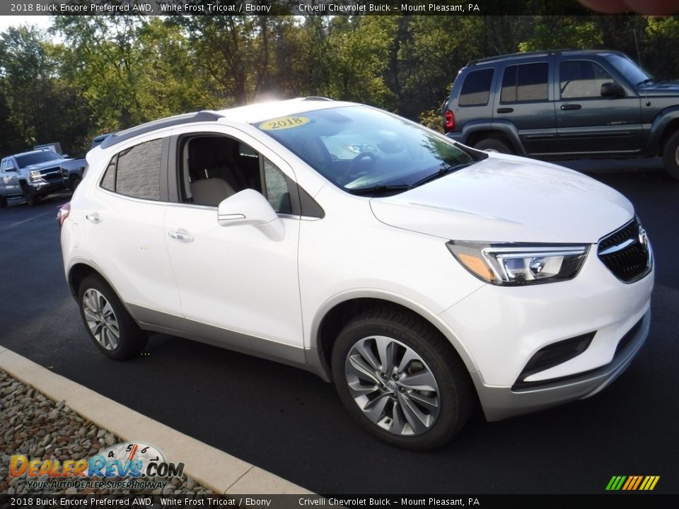 Front 3/4 View of 2018 Buick Encore Preferred AWD Photo #6