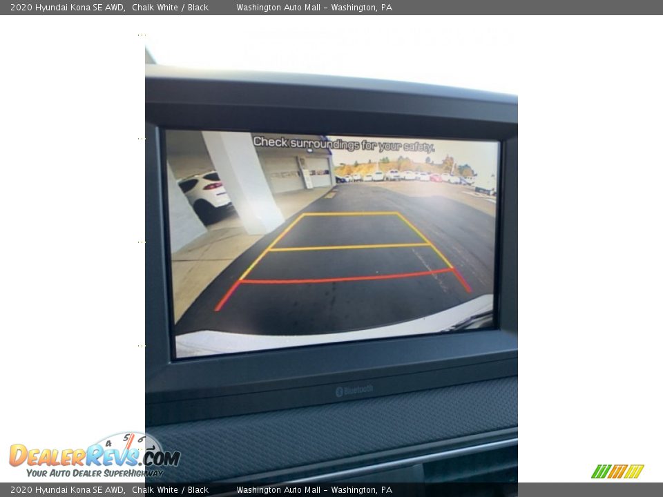 2020 Hyundai Kona SE AWD Chalk White / Black Photo #33