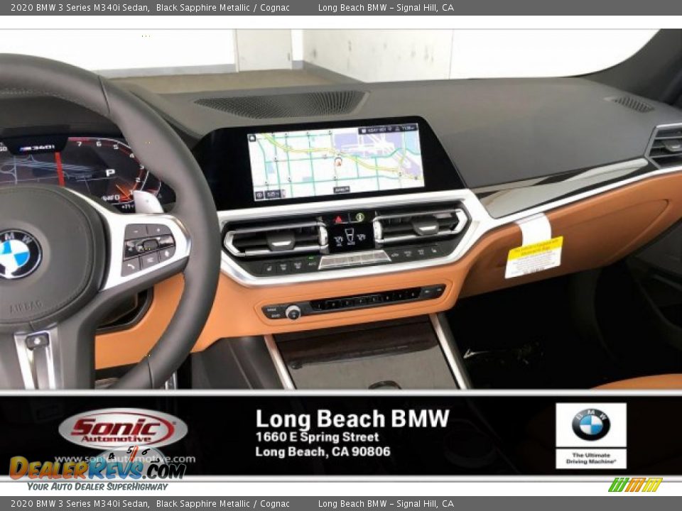 2020 BMW 3 Series M340i Sedan Black Sapphire Metallic / Cognac Photo #5