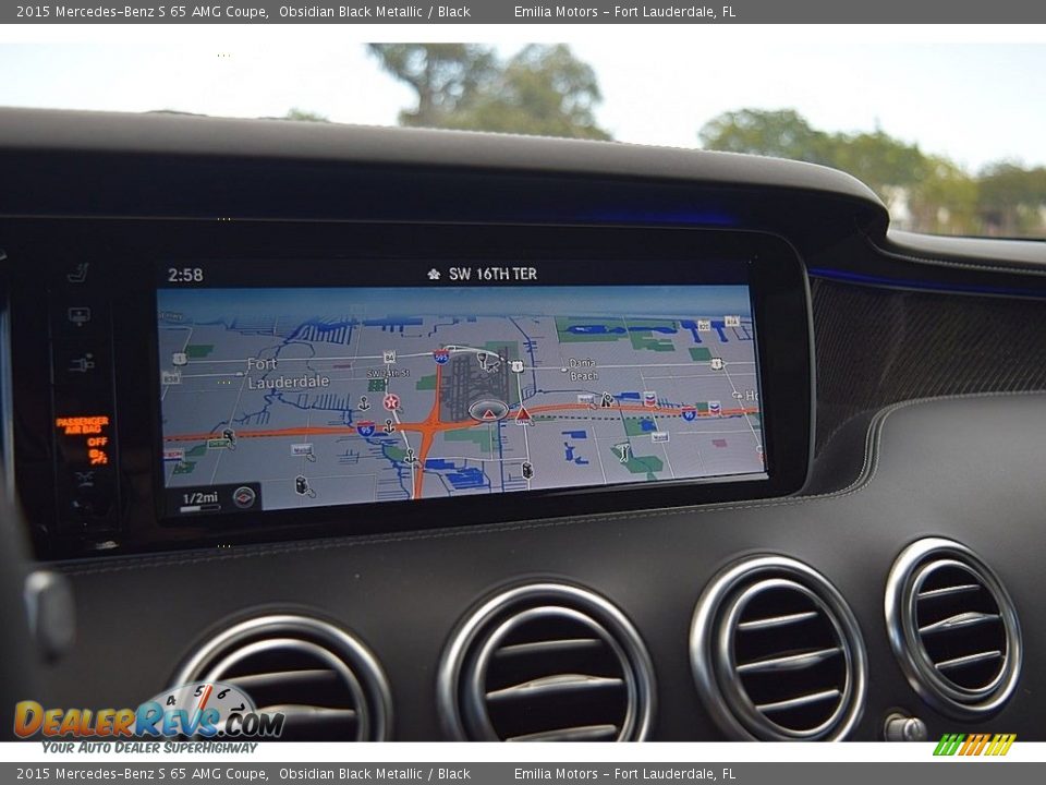 Navigation of 2015 Mercedes-Benz S 65 AMG Coupe Photo #54