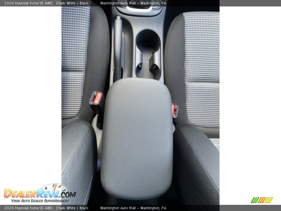 2020 Hyundai Kona SE AWD Chalk White / Black Photo #35
