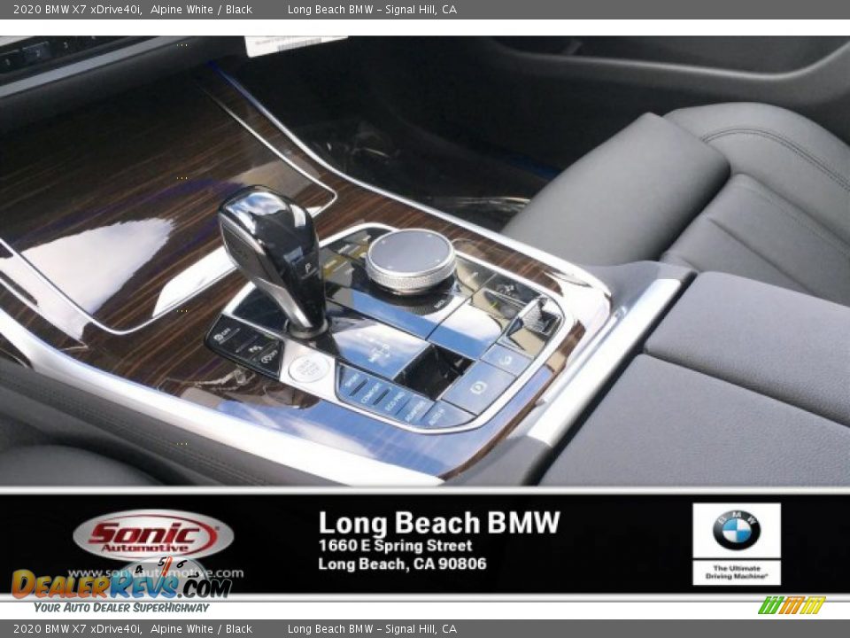 2020 BMW X7 xDrive40i Alpine White / Black Photo #6