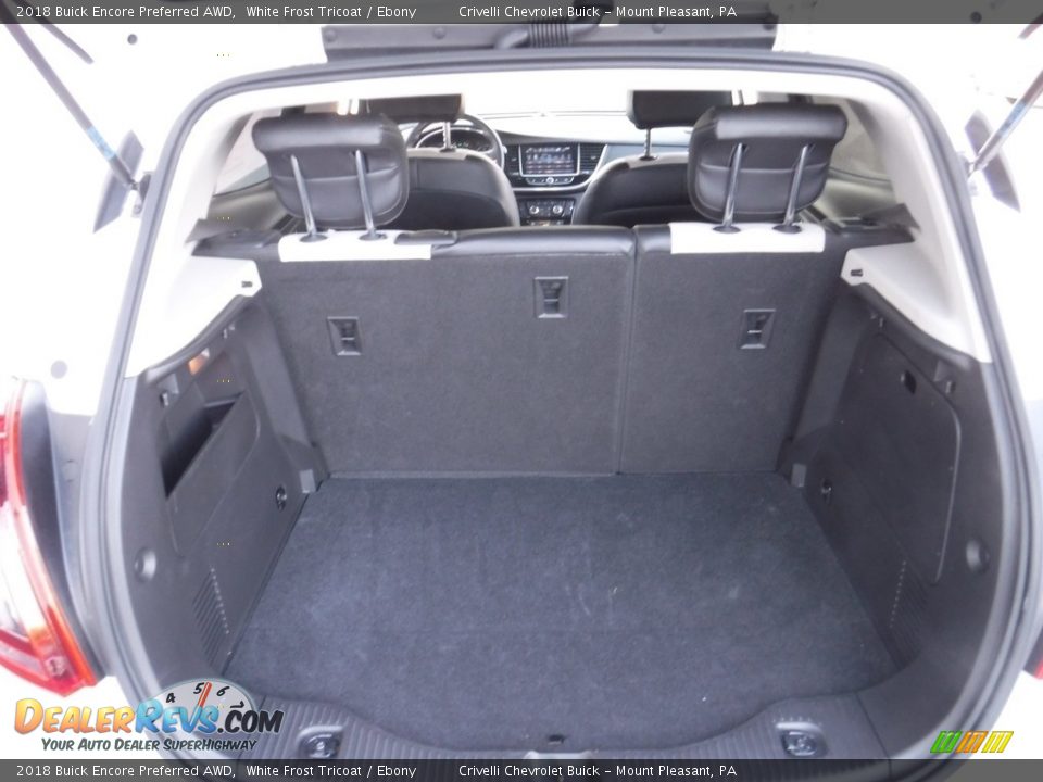 2018 Buick Encore Preferred AWD White Frost Tricoat / Ebony Photo #27
