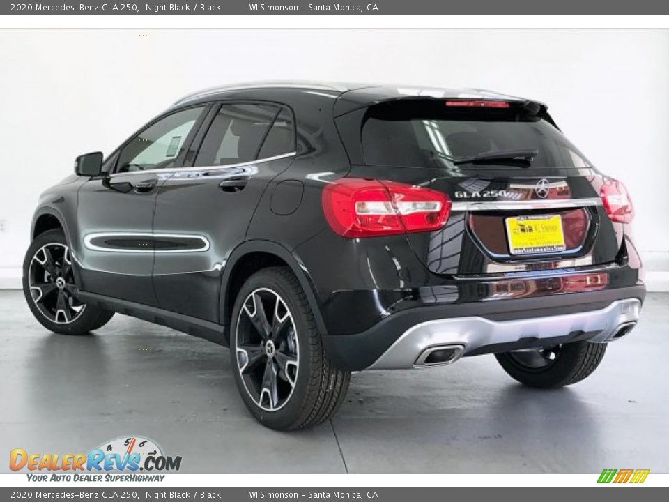 2020 Mercedes-Benz GLA 250 Night Black / Black Photo #2