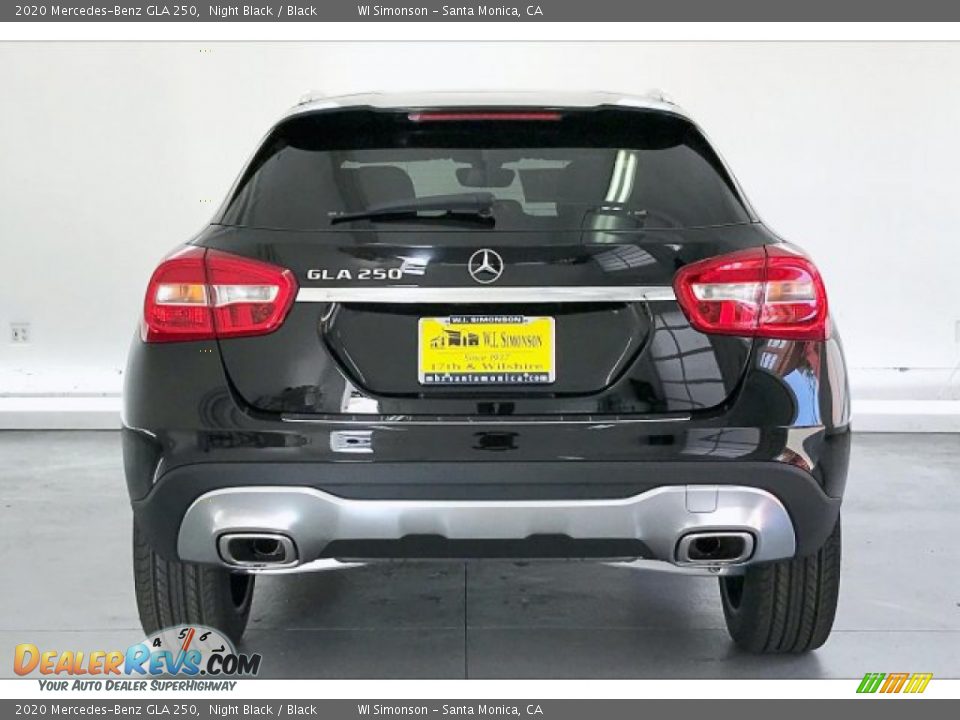 2020 Mercedes-Benz GLA 250 Night Black / Black Photo #3