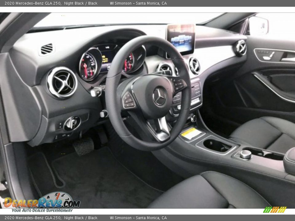 2020 Mercedes-Benz GLA 250 Night Black / Black Photo #4