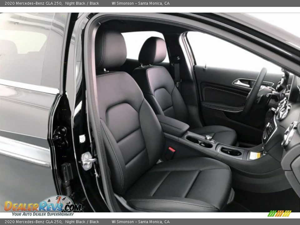 2020 Mercedes-Benz GLA 250 Night Black / Black Photo #5