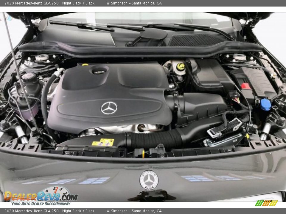 2020 Mercedes-Benz GLA 250 Night Black / Black Photo #8