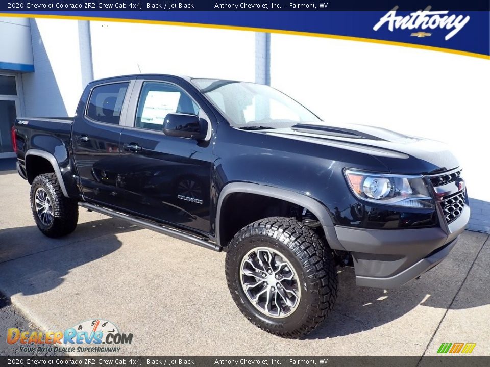 2020 Chevrolet Colorado ZR2 Crew Cab 4x4 Black / Jet Black Photo #1
