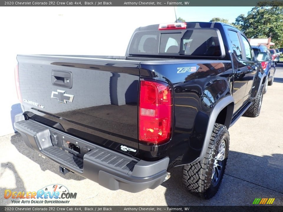2020 Chevrolet Colorado ZR2 Crew Cab 4x4 Black / Jet Black Photo #7