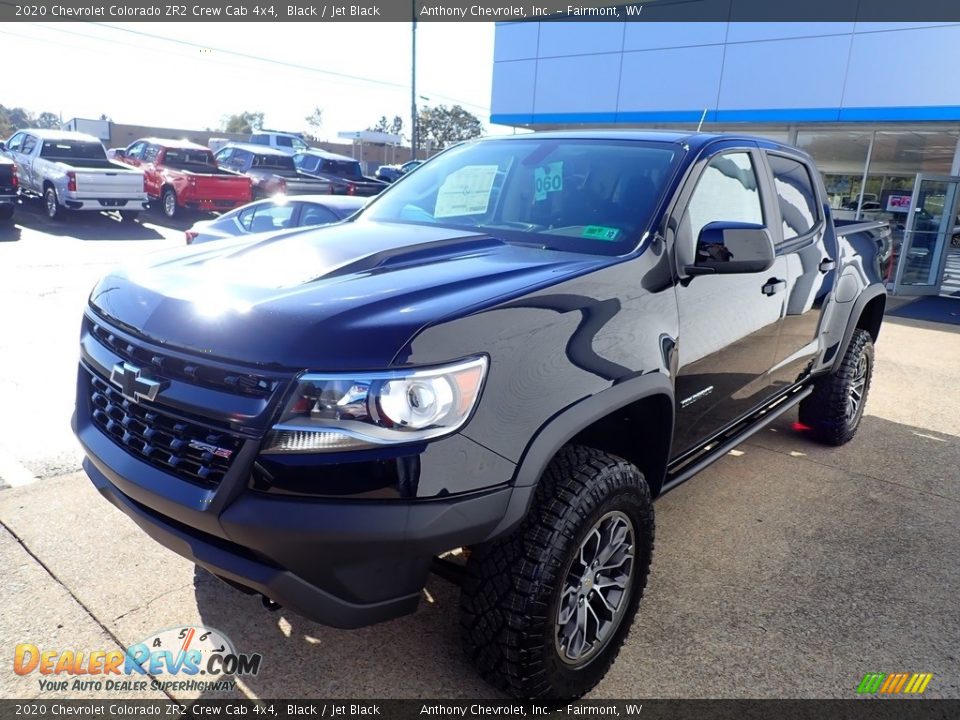 2020 Chevrolet Colorado ZR2 Crew Cab 4x4 Black / Jet Black Photo #10