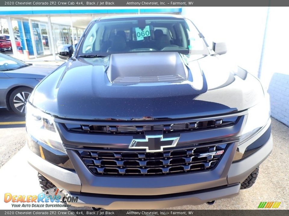 2020 Chevrolet Colorado ZR2 Crew Cab 4x4 Black / Jet Black Photo #11