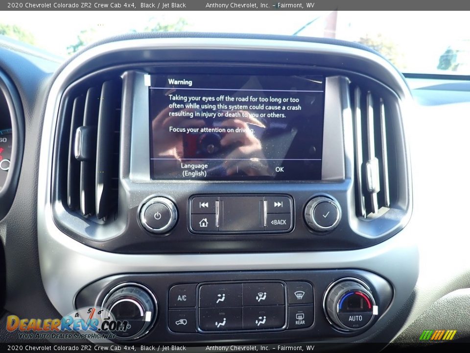 2020 Chevrolet Colorado ZR2 Crew Cab 4x4 Black / Jet Black Photo #15