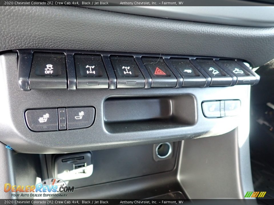 2020 Chevrolet Colorado ZR2 Crew Cab 4x4 Black / Jet Black Photo #16