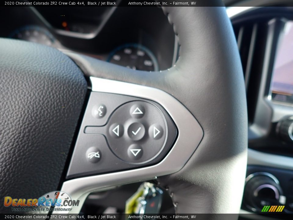 2020 Chevrolet Colorado ZR2 Crew Cab 4x4 Black / Jet Black Photo #18