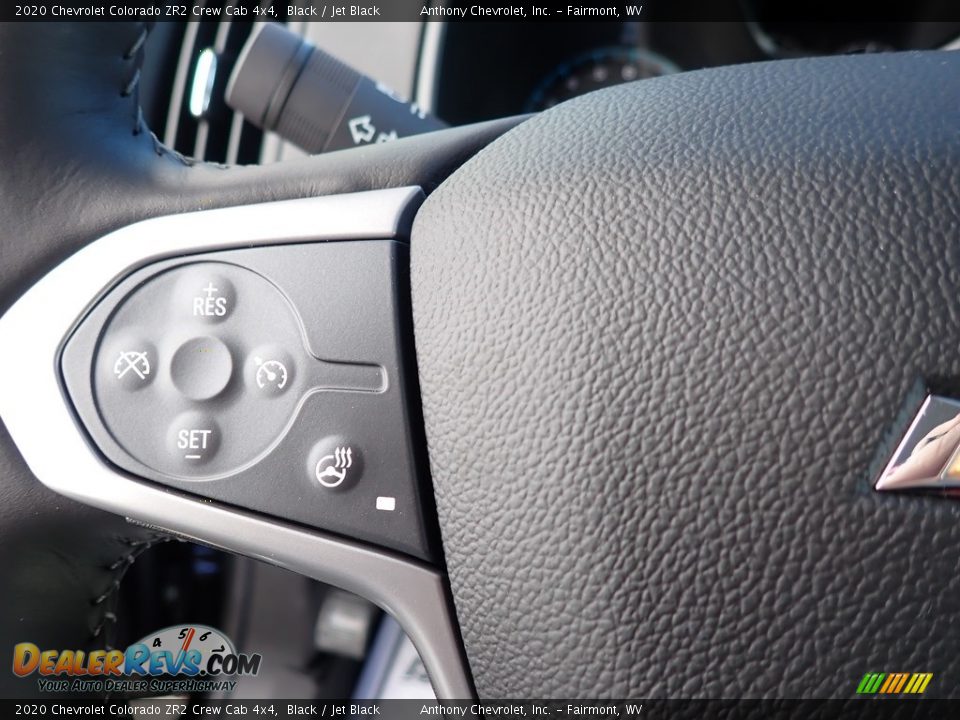 2020 Chevrolet Colorado ZR2 Crew Cab 4x4 Black / Jet Black Photo #19