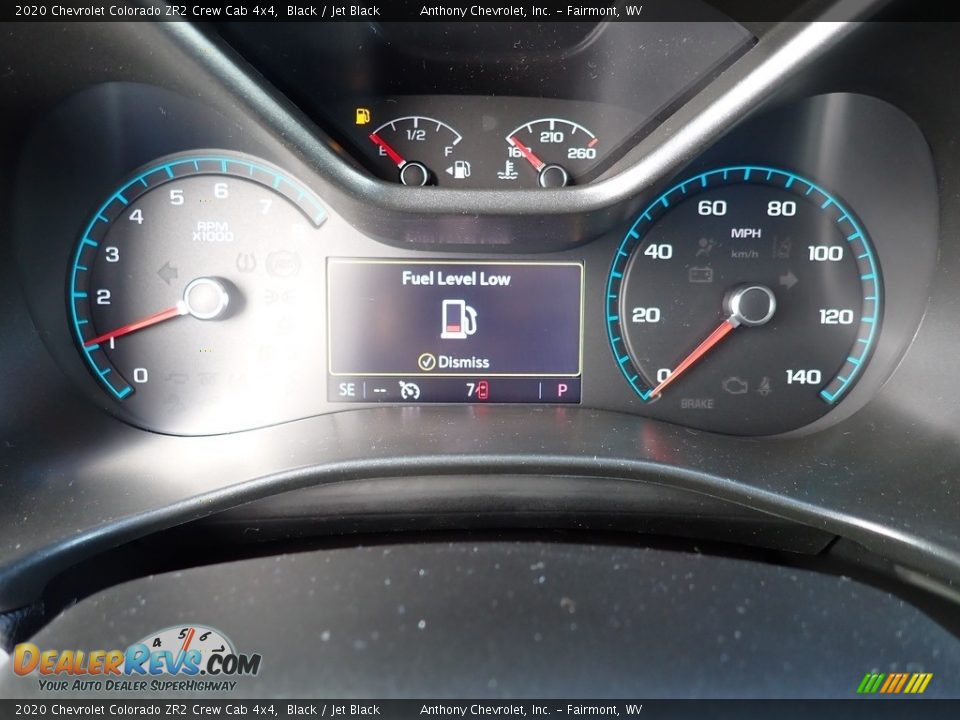 2020 Chevrolet Colorado ZR2 Crew Cab 4x4 Black / Jet Black Photo #20