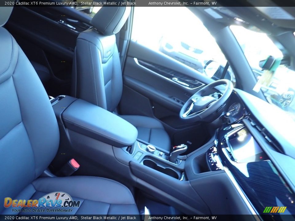 2020 Cadillac XT6 Premium Luxury AWD Stellar Black Metallic / Jet Black Photo #9