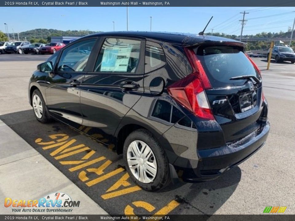 2019 Honda Fit LX Crystal Black Pearl / Black Photo #5