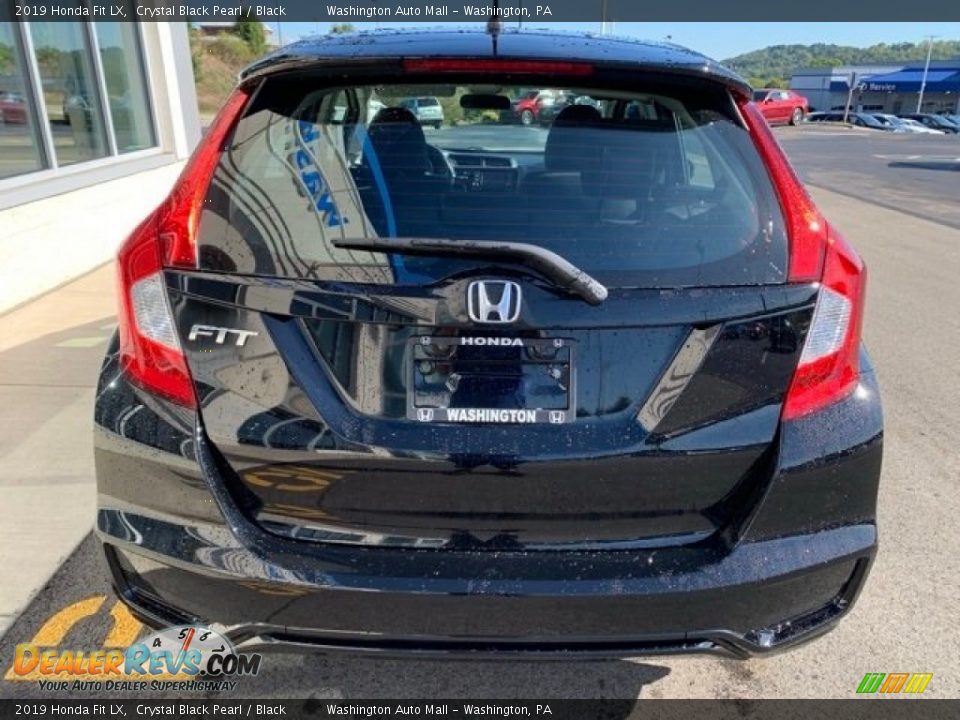 2019 Honda Fit LX Crystal Black Pearl / Black Photo #6