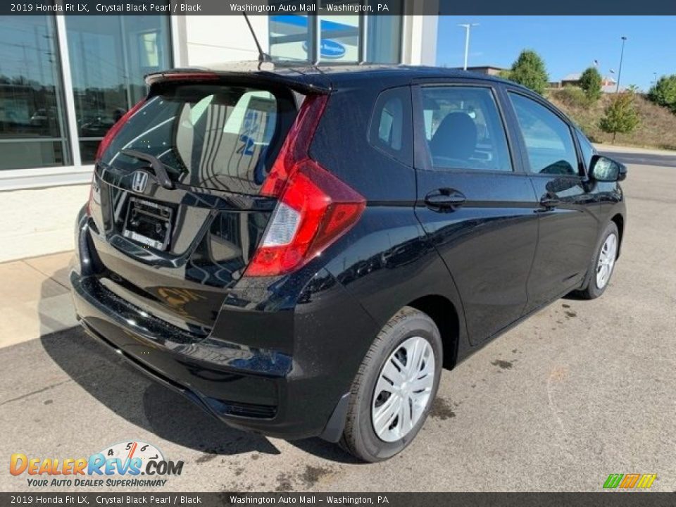 2019 Honda Fit LX Crystal Black Pearl / Black Photo #7