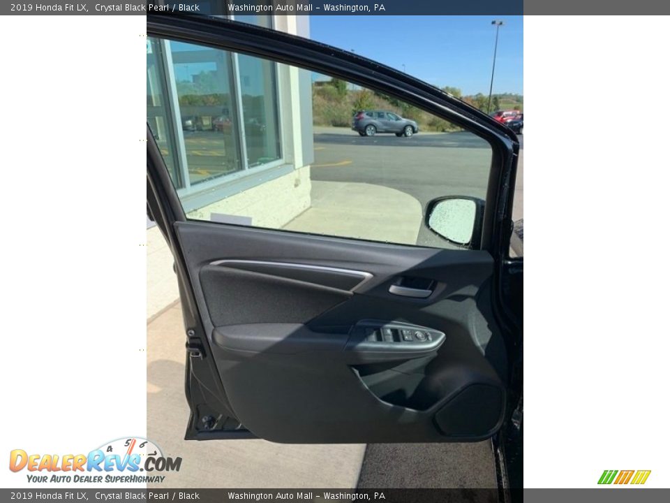 2019 Honda Fit LX Crystal Black Pearl / Black Photo #10