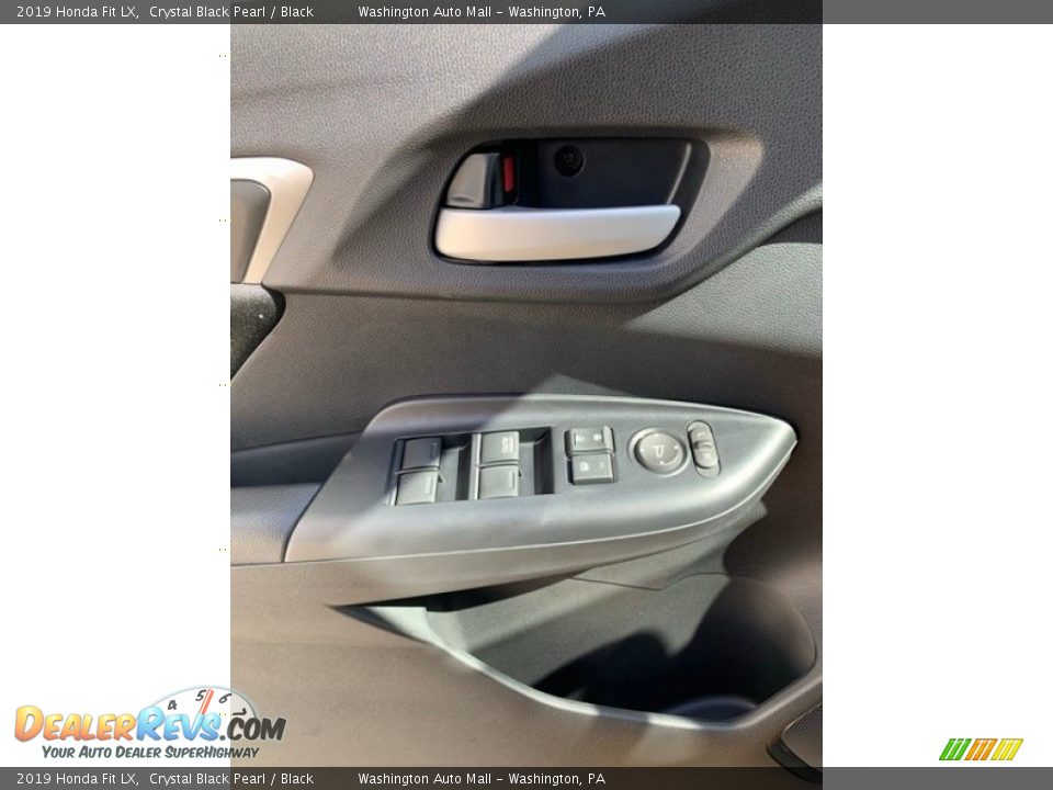 2019 Honda Fit LX Crystal Black Pearl / Black Photo #11