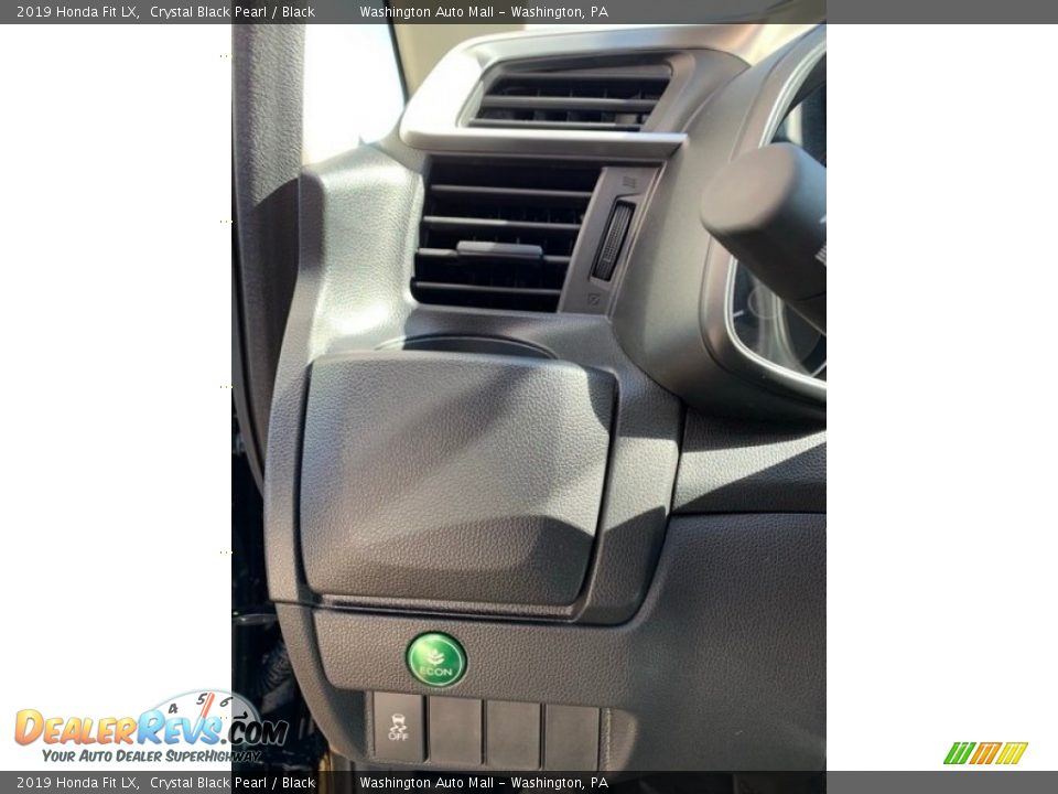 2019 Honda Fit LX Crystal Black Pearl / Black Photo #12