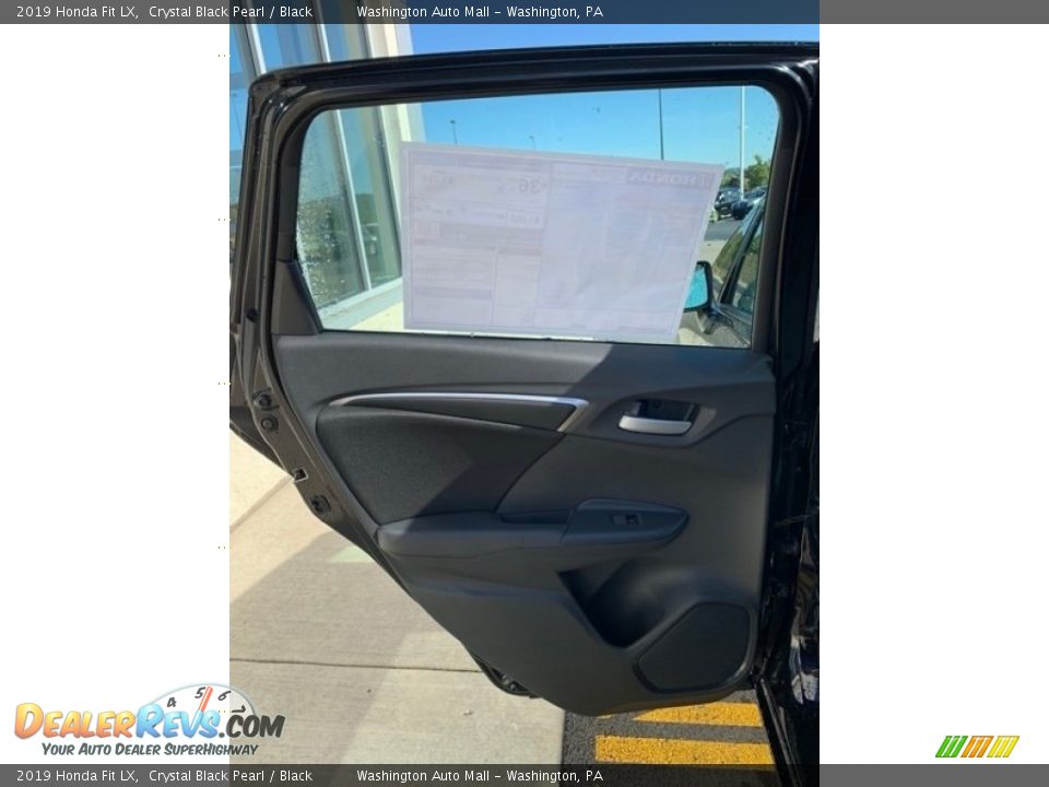 2019 Honda Fit LX Crystal Black Pearl / Black Photo #16