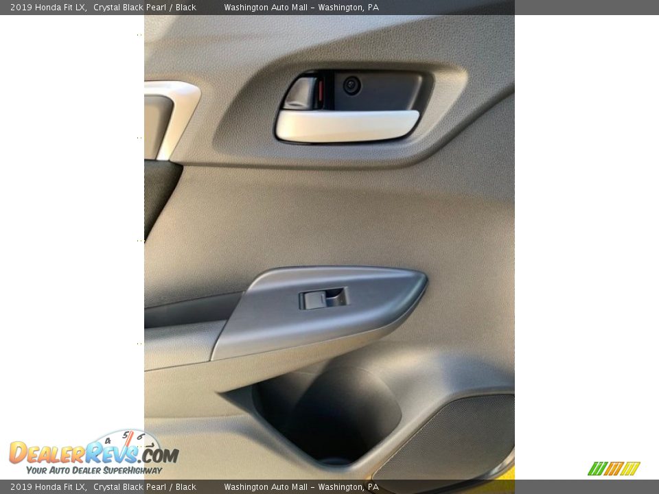 2019 Honda Fit LX Crystal Black Pearl / Black Photo #17