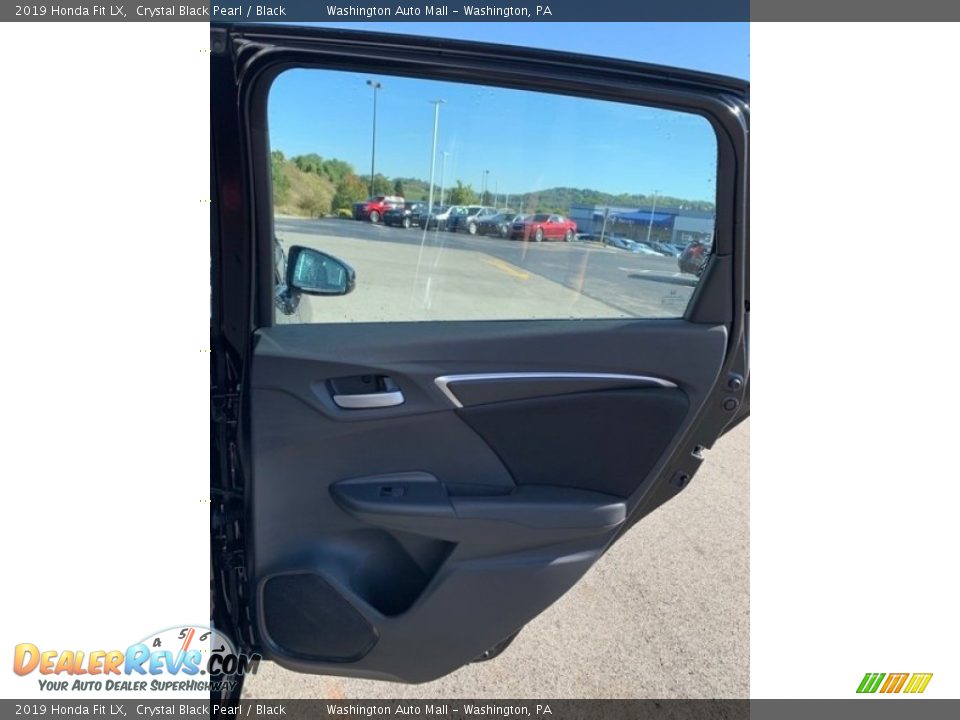 2019 Honda Fit LX Crystal Black Pearl / Black Photo #22
