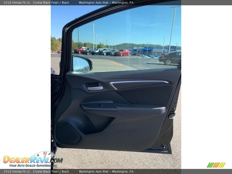 2019 Honda Fit LX Crystal Black Pearl / Black Photo #25