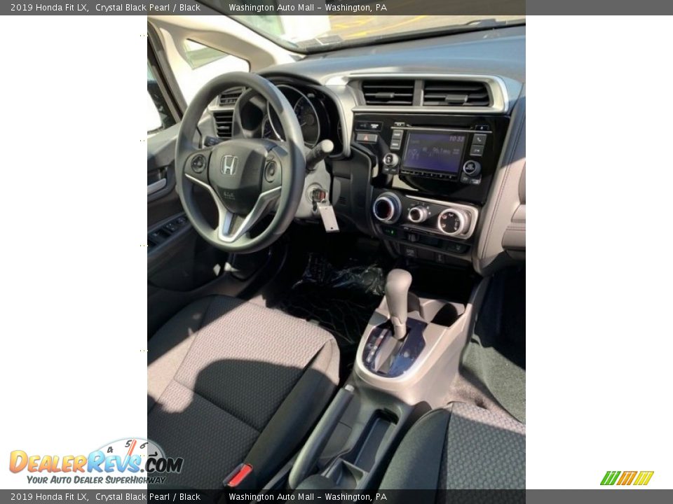 2019 Honda Fit LX Crystal Black Pearl / Black Photo #27