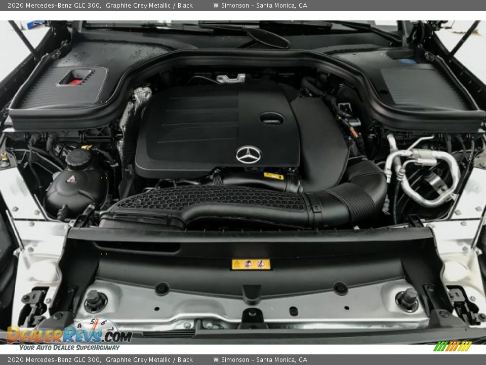 2020 Mercedes-Benz GLC 300 Graphite Grey Metallic / Black Photo #10